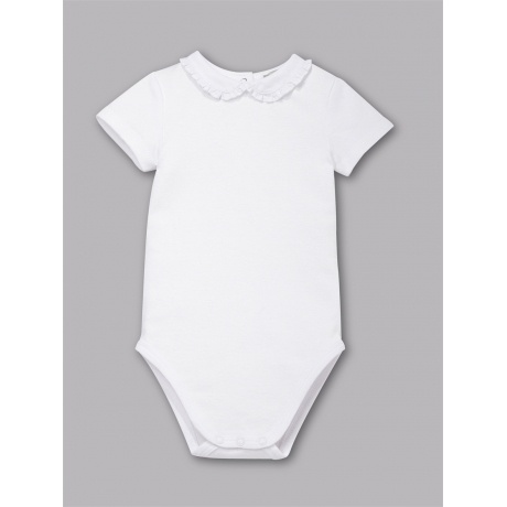 Baby-Body mit Volant-Kragen
