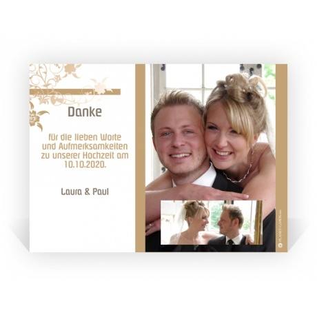 Dankeskarte Hochzeit