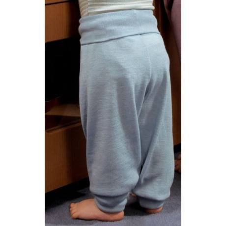 Wolle/Seide Hose mit Nabelbund, kbT