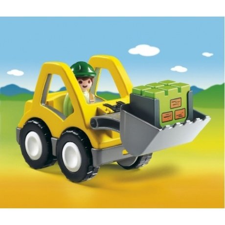 Playmobil 1-2-3 Radlader