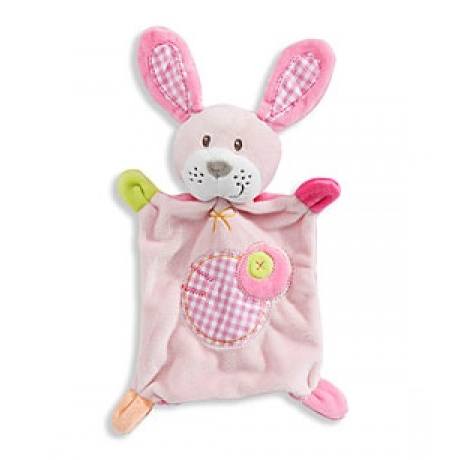 Baby Kuscheltuch in rosa