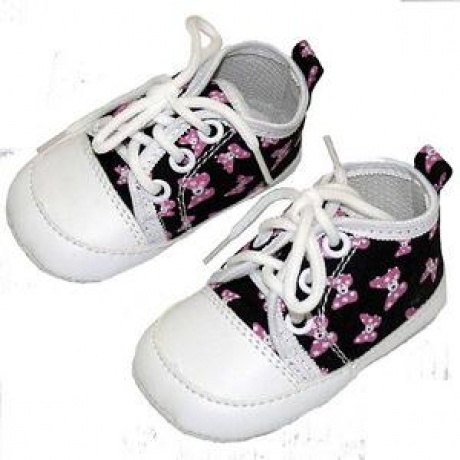 Babyschuhe Schleife Neu Größe 16 18 19 Rockabilly
