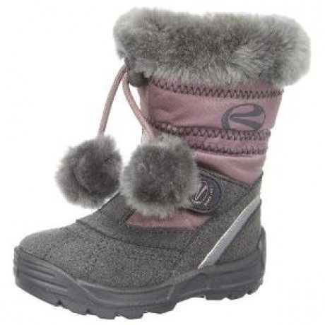 RICHTER Kinder Winterstiefel  Sympatex  Weite M , Mädchen , grau , 22,26