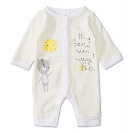 Baby-Schlafanzug aus Bio-Baumwolle