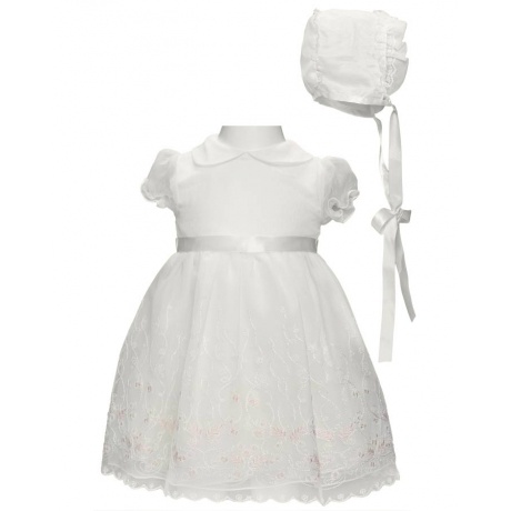 Taufkleid "Amelie" mit Häubchen