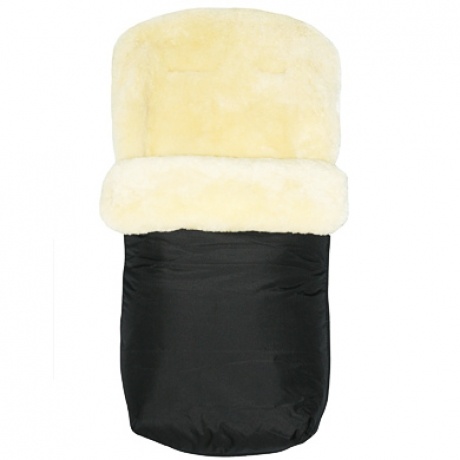 Lammfellfußsack "Brünn-Patch"