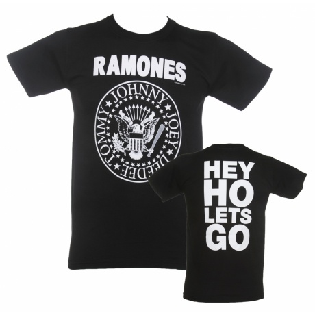 Hey Ho Let's Go - Vintage T-Shirt schwarz