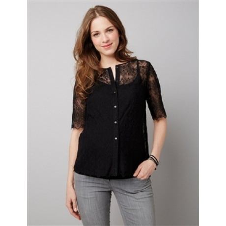 Transparente Umstandsbluse