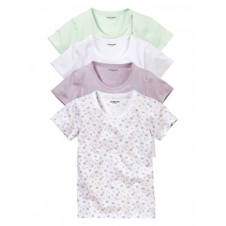 Unterwäsche: T-Shirts, 4er Pack