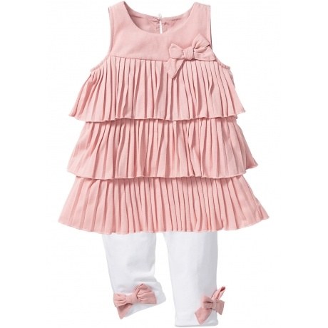 Volanttop + 3/4 Leggings (2-tlg.)