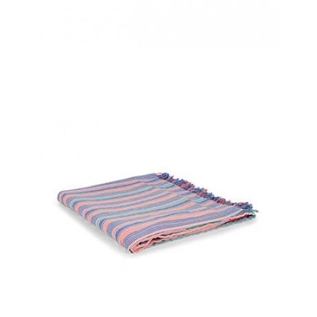 Gestreiftes Strandhandtuch
