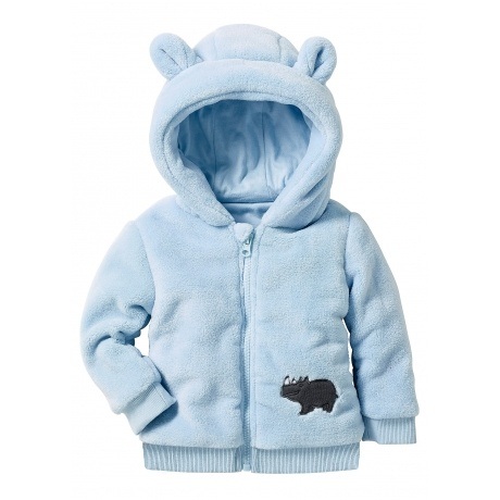 Baby Teddyfleecejacke langarm