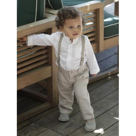 Baby-Set aus Hemd und Hose für Jungen