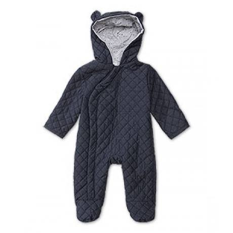 Baby Overall in blau-melange