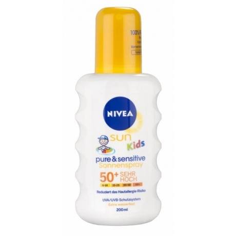 Sonnenspray "Sun Kids Pure & Sensitive", LSF 50+