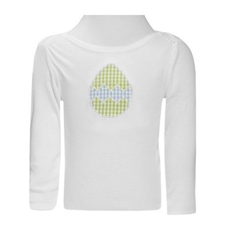 Langarmshirt Osterei-Applikation