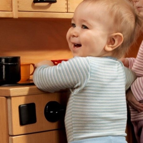 Wolle/Seide Langarm-Schlupfhemd, kbT