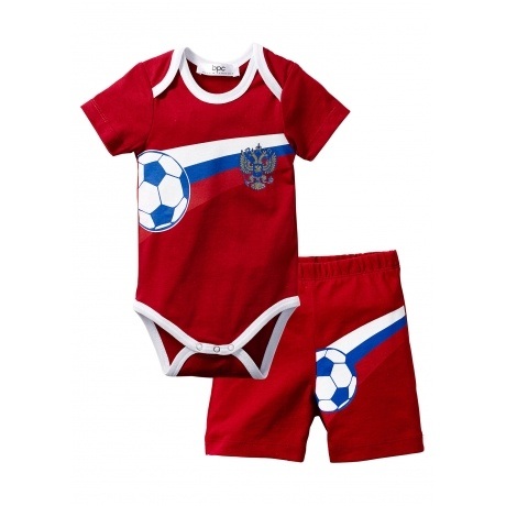 Baby WM-Set (2-tlg.) Bio-Baumwolle von bonprix