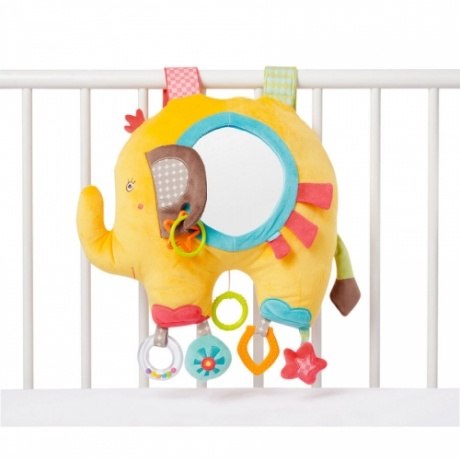 Spieluhr Elefant mit LED-Leuchten - Safari