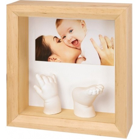 Rahmen für Bild und Hand- bzw. Fußabdruck