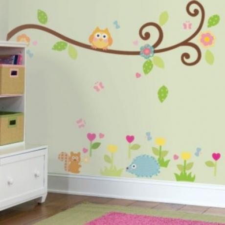 Wandsticker "Ast Frühlingsbaum"