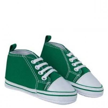 Baby-Schuhe Grün