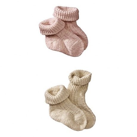 2 Paar Baby-Söckchen