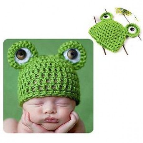 Baby Häkelkostüm Frosch