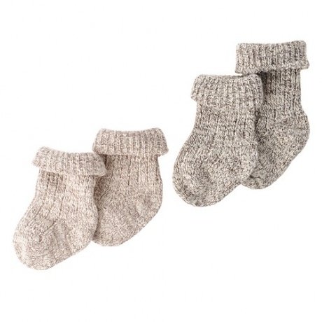 2 Paar Baby-Söckchen