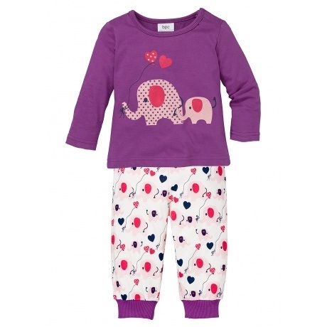 Baby Langarmshirt und Shirthose "Allover"