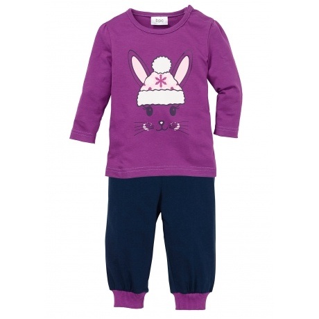 Baby Langarmshirt + Shirthose "Häschen"