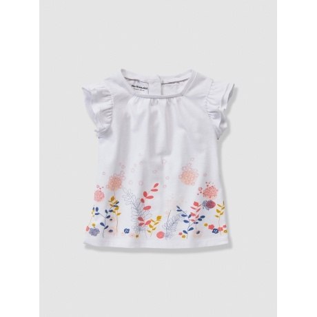 Baby T-Shirt mit Volantärmeln