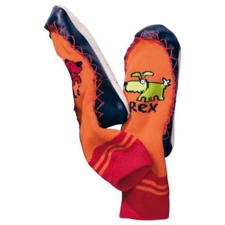 Kinder-Hüttenschuhe "Lili & Rex"