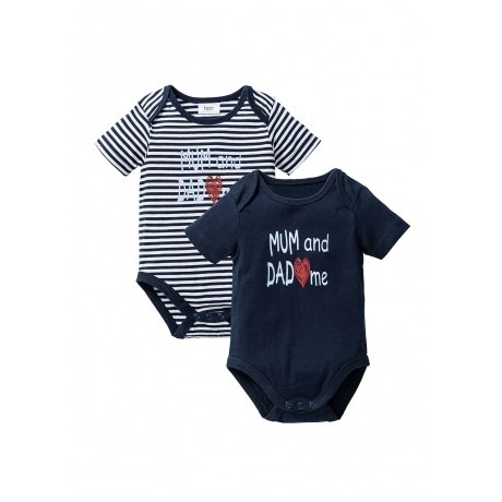 Baby Kurzarmbody (2er-Pack)