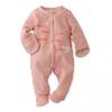 Samtstrampler für Mädchen und Jungen