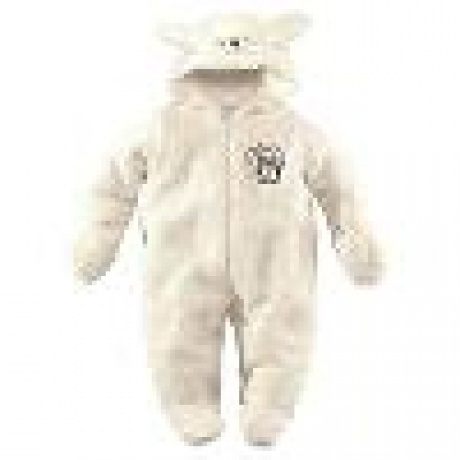 Fleece-Overall für Babys, natur