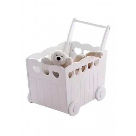 Fahrbare Spielzeugkiste