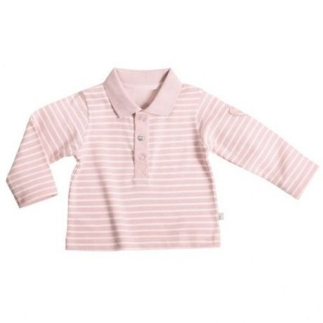 Langarm-Ringel-Poloshirt, kbA