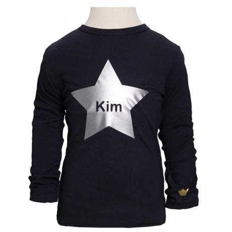 Langarmshirt mit Sternmotiv