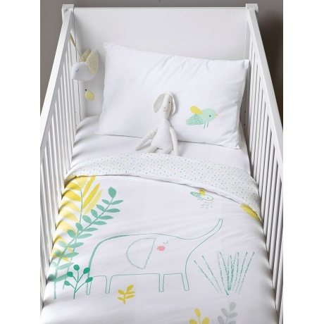 Bio-Kollektion: Bettbezug Kleine Safari