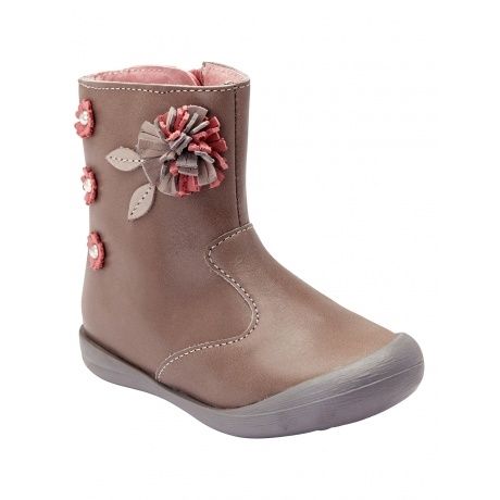 Mädchenstiefel aus Leder