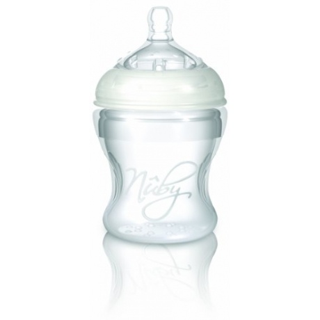 Weithalsflasche Natural Touch Silikon