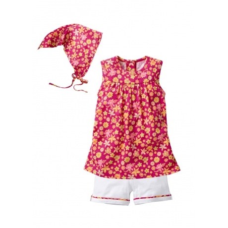 Baby Longtop + Bermuda + Tuch