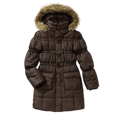 Mädchen-Steppmantel