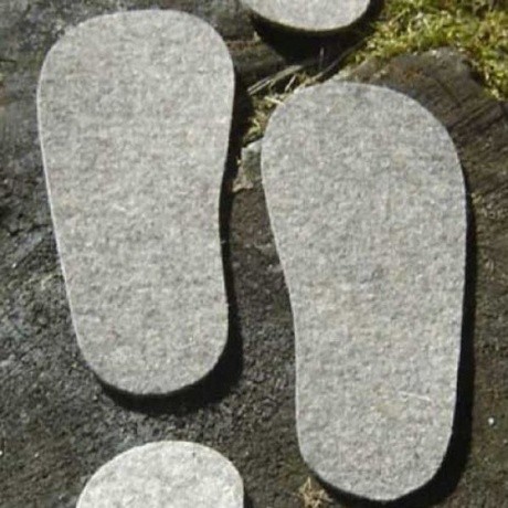 Filzeinlegesohlen für Lauflernschuhe