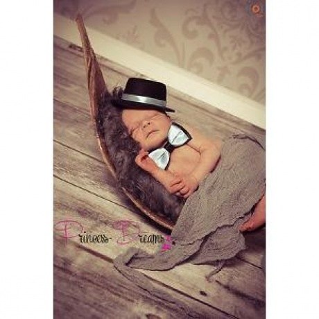 Fotoshooting Baby Set Hut & Fliege