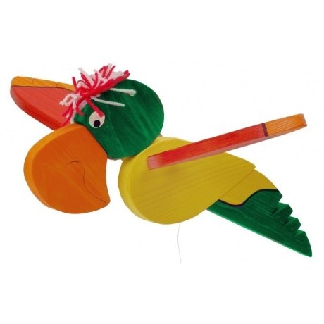 Schwingfigur Papagei 