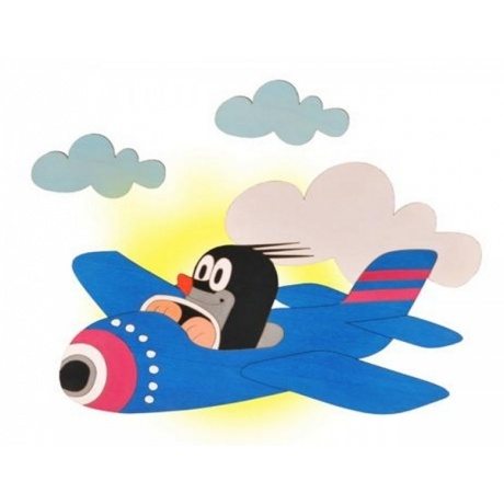 HEBA Maulwurf mit Flugzeug