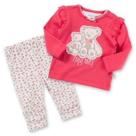 Baby 2-er Set Langarmshirt+Hose "Hug me"