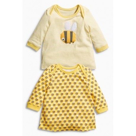 Langärmlige T-Shirts, Doppelpack